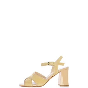 Sandalo nude con tacco doppio dal 33 al 44 Melluso