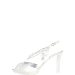 Sandalo sposa con Swarovski tacco 9 cm Joel