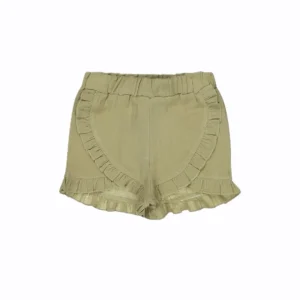 Shorts Neonata Dirkje in 100% Cotone con Volant