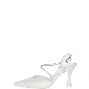 Slingback gioiello LUCE in vera pelle I AM Bride