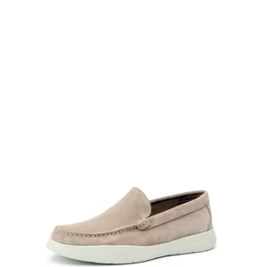 Slip on estiva casual camoscio beige Frau