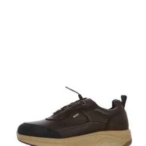 Sneakers con lacci elastici marrone plantare estaribile Fluchos