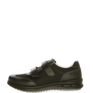 Sneakers in pelle nero con strappi Grisport
