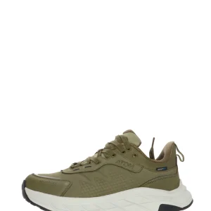 Sneakers verde con lacci Atom
