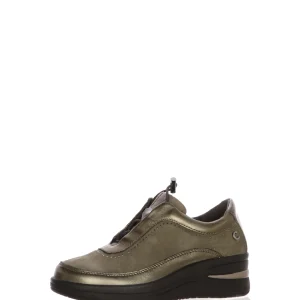 Sneakers visone con lacci elastici plantare estraibile Cinzia Soft