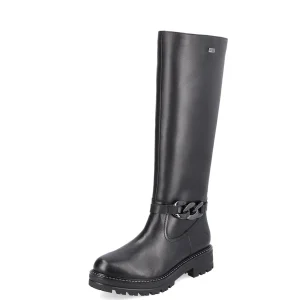 Stivale in pelle soffietto al  polapaccio Remonte