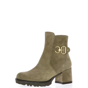 Stivaletto in camoscio beige numeri piccoli e grandi donna Melluso