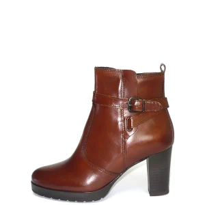 Stivaletto in pelle tacco alto Cinzia Soft