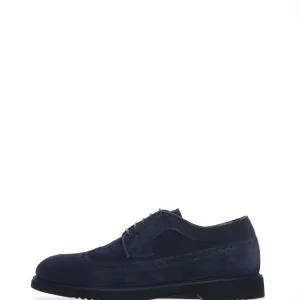 Stringate Uomo in Camoscio Nero Giardini