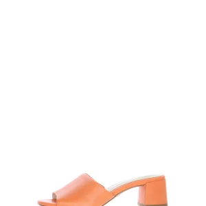 Sandalo scalzato bianco e pesca