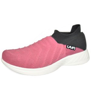 UYN – Scarpa calzino donna – Rosa e Grigio