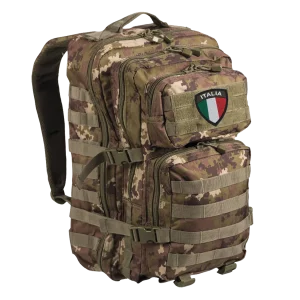 Zaino vegetato - patch Italia omaggio