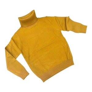 Pullover m. Lana Rasata Collo Alto Da Neonati