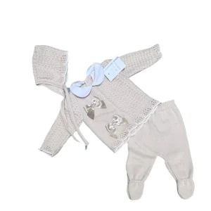 Fruit Completo Tre pezzi Nascita m.Lana da Neonata