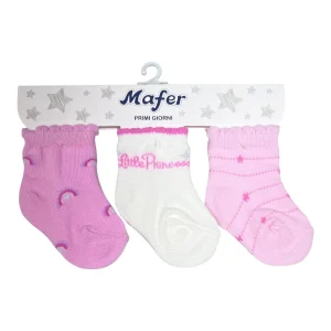 Mafer Tris Calzini Primi Giorni in Cotone