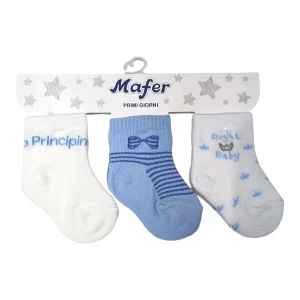 Mafer Tris Calzini Primi Giorni in Cotone