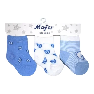 Mafer Tris Calzini Primi Giorni in Cotone