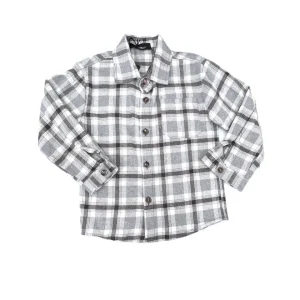 Camicia Quadri Flanella Da Bambino