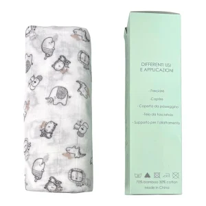 Ellepi Maxi Mussola in Cotone Bamboo mis. 120x120