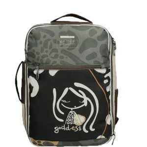 Zaino da viaggio con stampa Gaia Anekke