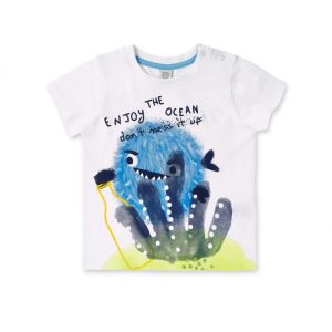TSHIRT M/C BIANCA OCEAN WONDERS – TUC TUC