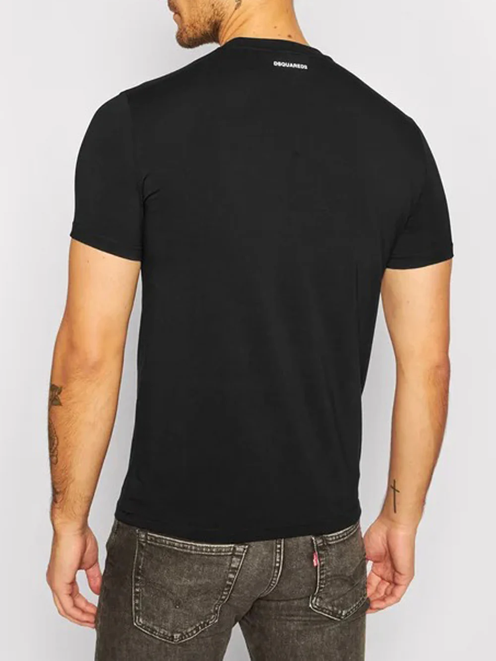 T-shirt Uomo Round neck Nero - immagine 4