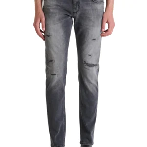 Jeans Regular Uomo MMDT00282-FA7506059000 Nero