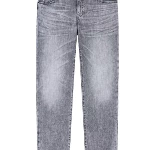 Jeans Slim Uomo Grigio