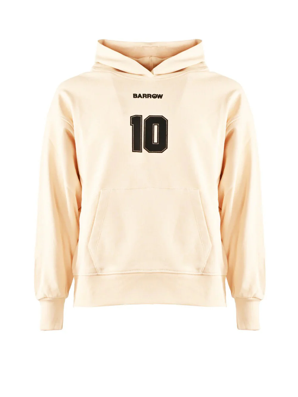 Felpa Cappuccio Uomo Beige - immagine 2