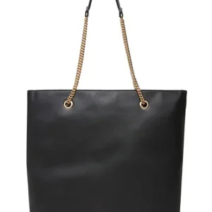Borsa a Mano Donna Chain Tote Nero