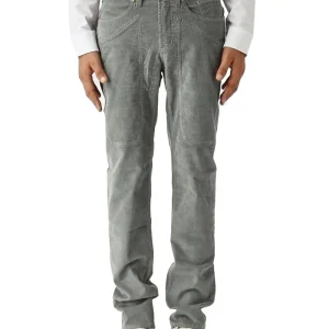 Pantalone Casual Uomo Grigio Scuro