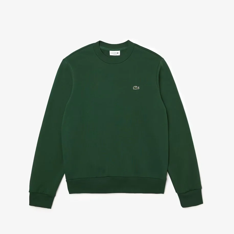 Felpa Girocollo Uomo Verde