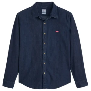 Camicia Casual Uomo Battery Housemark Blu scuro