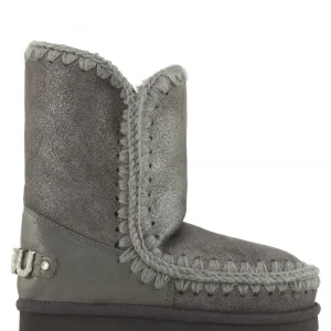 Stivaletti Donna Eskimo 18 Rhinestones Grigio Scuro