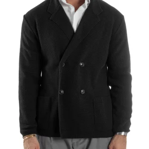 Cardigan Uomo Nero