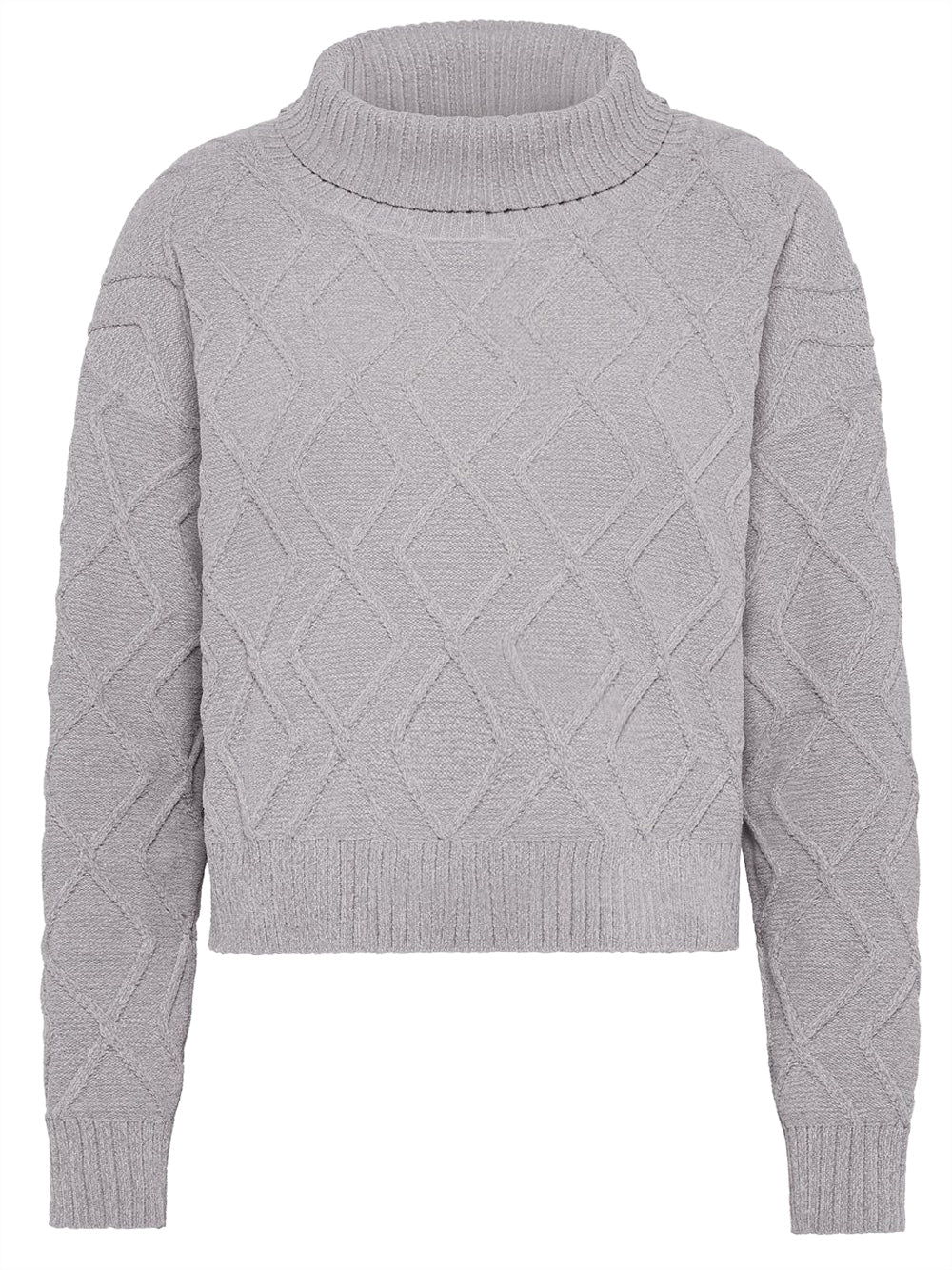 Maglia Donna Velvet fish volcano wom knit Ghiaccio - immagine 2