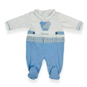 Tutina Pierre Cardin 100% Cotone Da Neonato