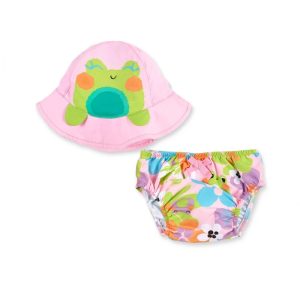 SET 2PZ COSUME CONTENITIVO “WATER LILIES” E CAPPELLINO – TUC TUC