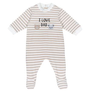 TUTINA RIGATA “I LOVE DAD” APERTA DIETRO – Chicco