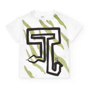 T-SHIRT M/C BIANCA STAMPA – TUC TUC