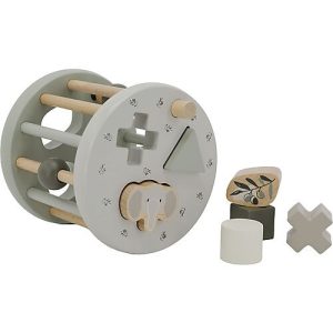 Ruota Forme Geometriche a Incastro in Legno Oliva – Label label