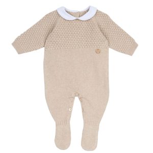 TUTINA MAGLIA BEIGE CON COLLETTO B.CO INTERNO GAMBA – Chicco
