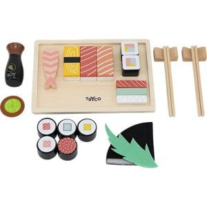 Set Sushi in Legno 23 Pezzi – Tryco