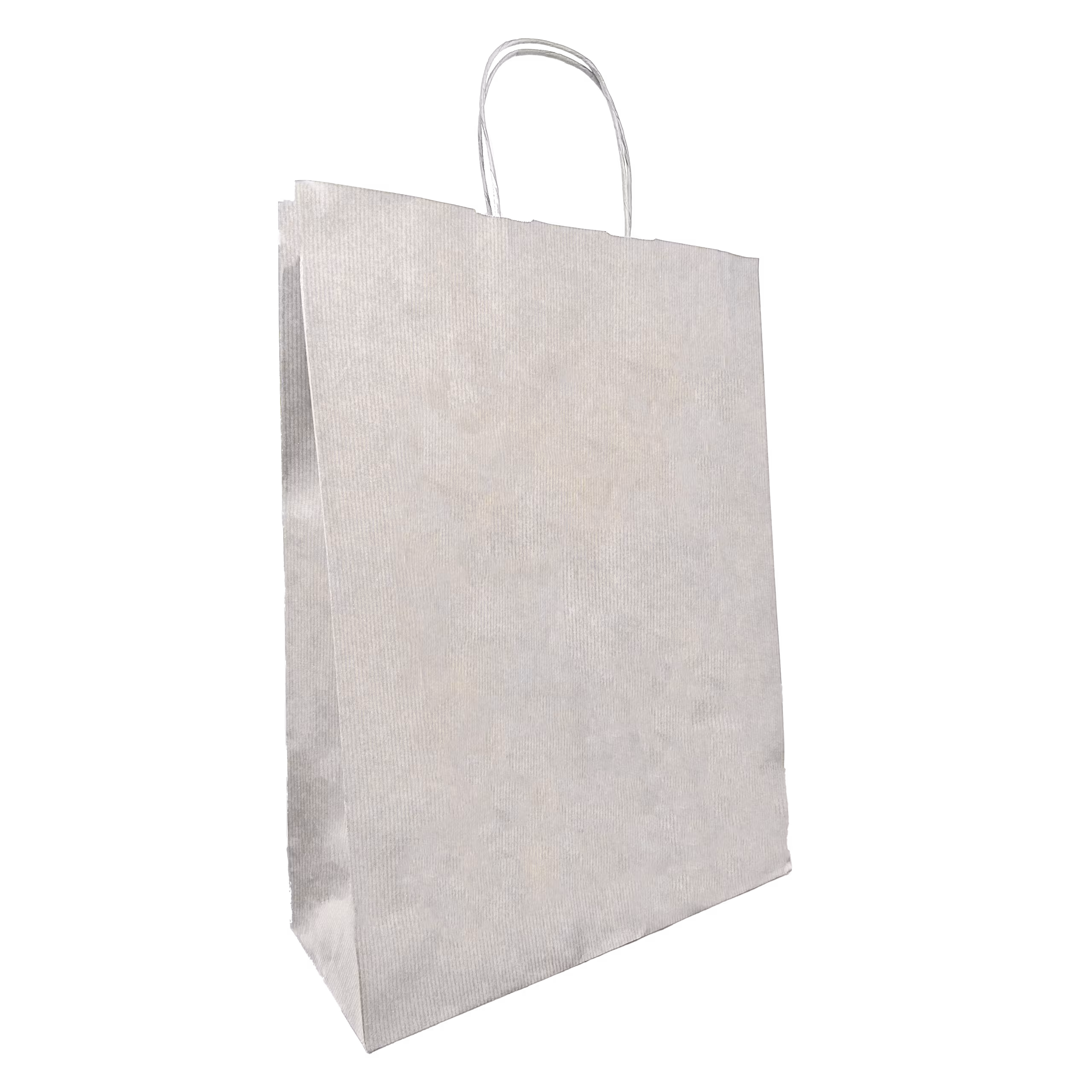 Classic in carta kraft avorio manico di carta ritorta