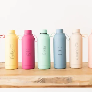 "BLOOM" Borraccia Termica soft touch con incisione personalizzata