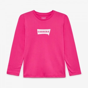 T-SHIRT M/L PINK LOGO B.CO – CARRERA