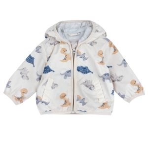 Giubbino a vento Beige con Dinosauri – Chicco