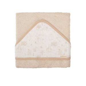 Asciugamano con Cappuccio Noè Lino – Bimbidreams