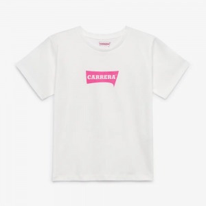T-SHIRT M/C MILK LOGO PINK – CARRERA