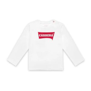 T-SHIRT M/L MILK LOGO ROSSO – CARRERA